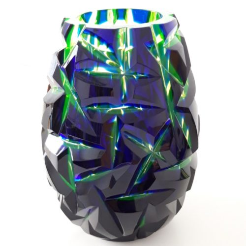 Blue Grass vase-eng