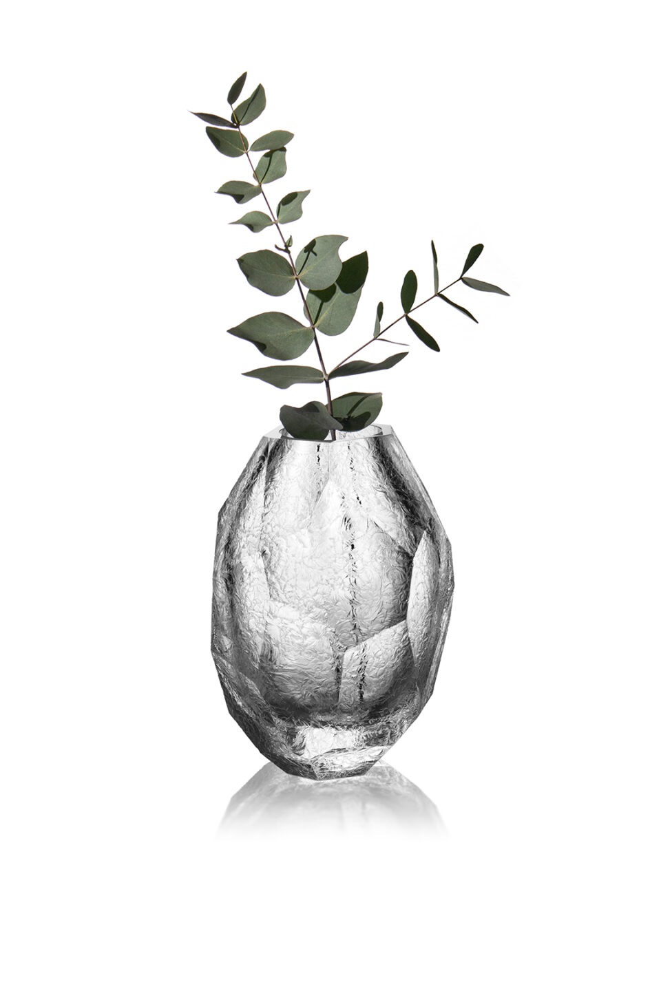 VÁZA CLEAR NATURA / LEDOVÁ ZVENKU